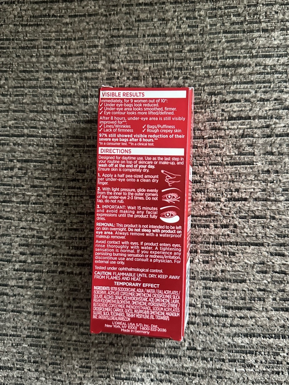 L'Oreal Revitalift Triple Power Eye Bag Instant Eraser - New in Box - Picture 2 of 7